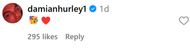 Damian Hurley supports Billy and Elizabeth's relationship. (Image via Instagram/@elizabethhurley1)